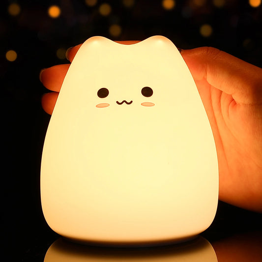 Kawaii Cat Night Light